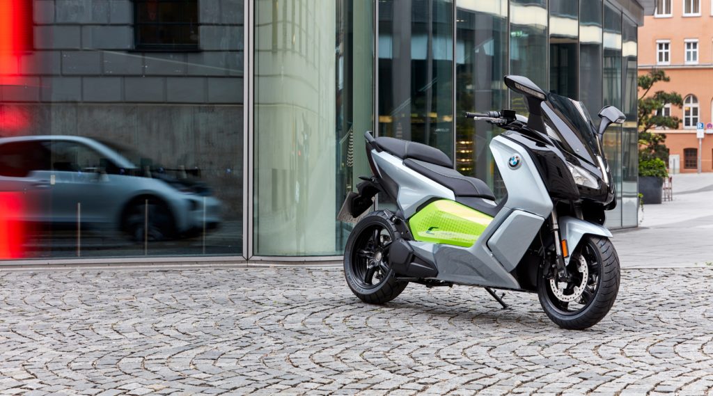 BMW C Evolution the electric scooter